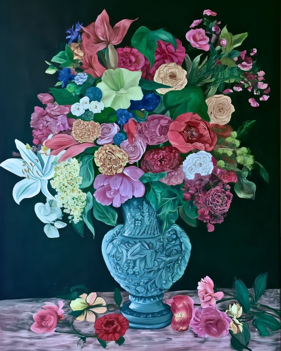 Floral Still Life — Fine-Art Print. poster detail