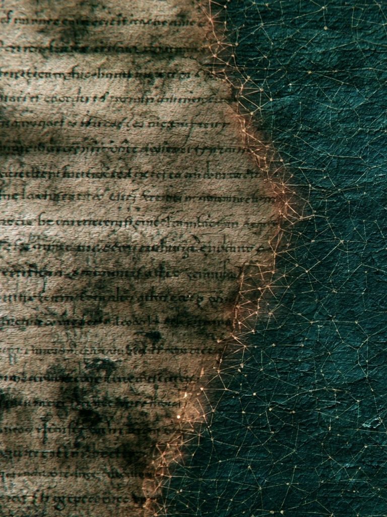 Ancient Manuscript Texture Poster. poster detail