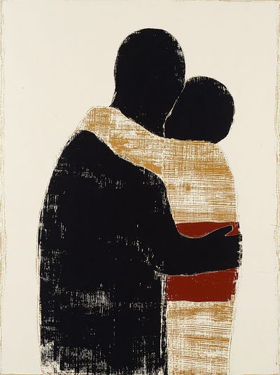 Embrace Silhouette Fine-Art Print. poster print