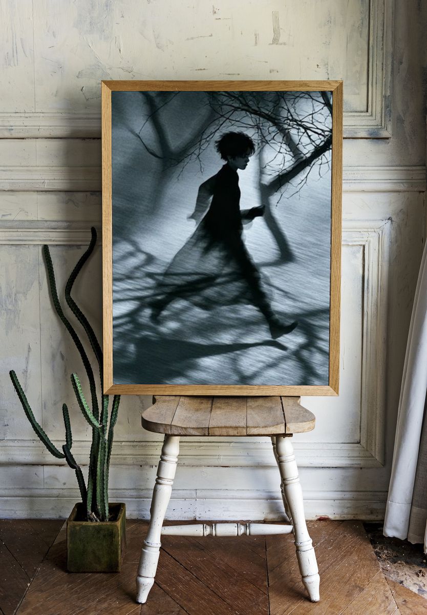 Shadow Runner — Fine-Art Print. room preview