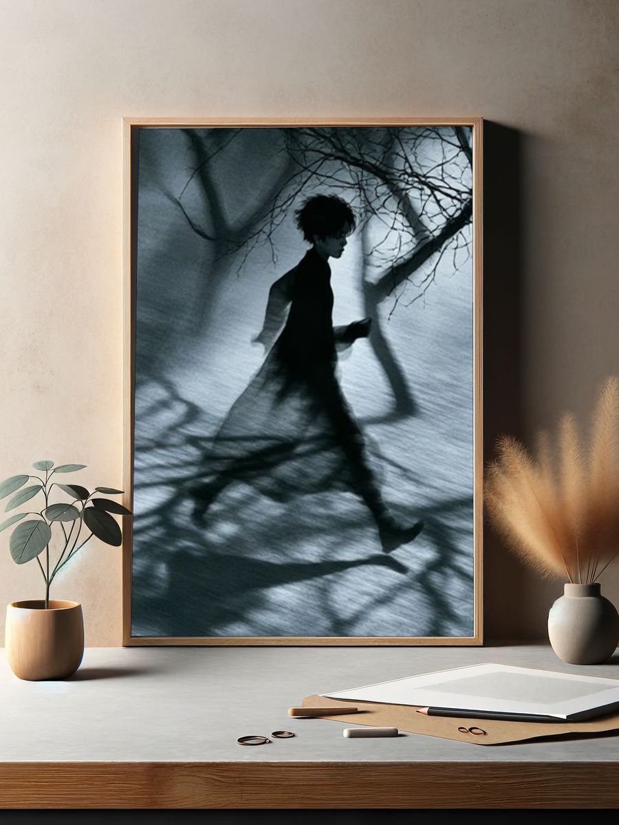 Shadow Runner — Fine-Art Print. — room view 2