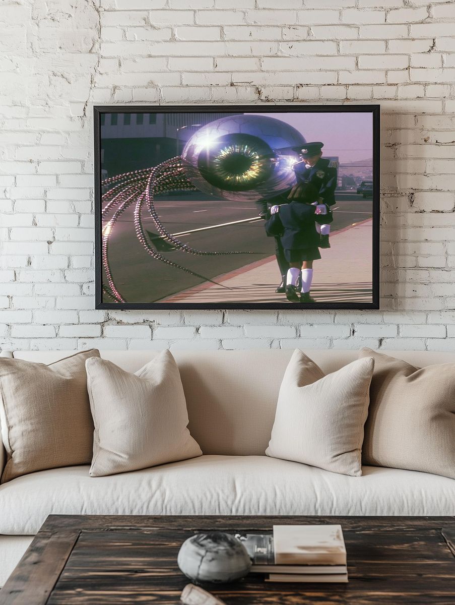 Surreal Street Parade Print. — room view 1