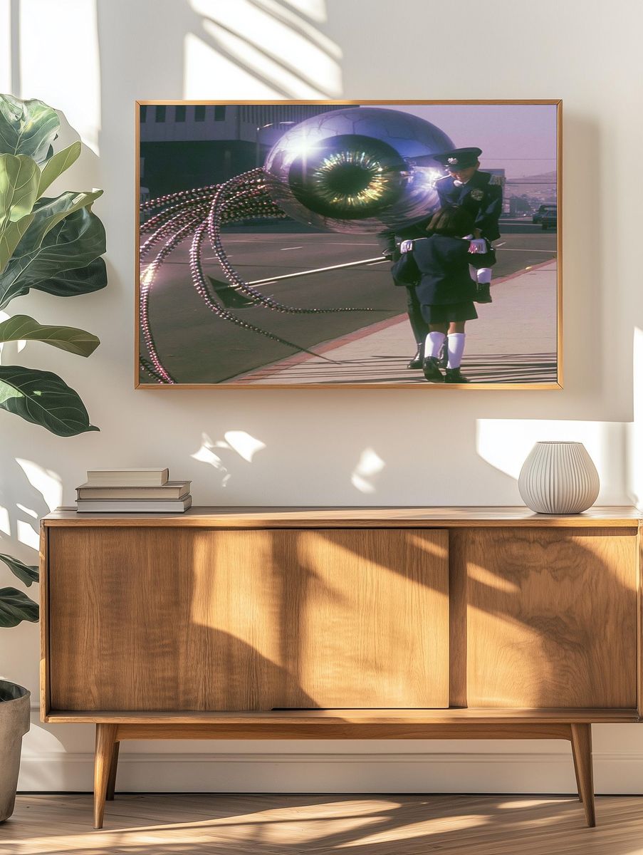 Surreal Street Parade Print. — room view 3