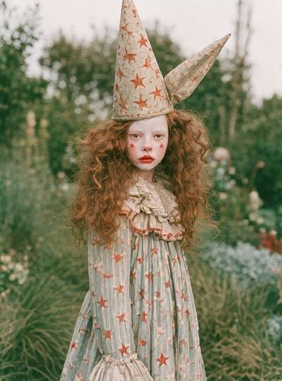 Whimsical Garden Portrait Poster. poster