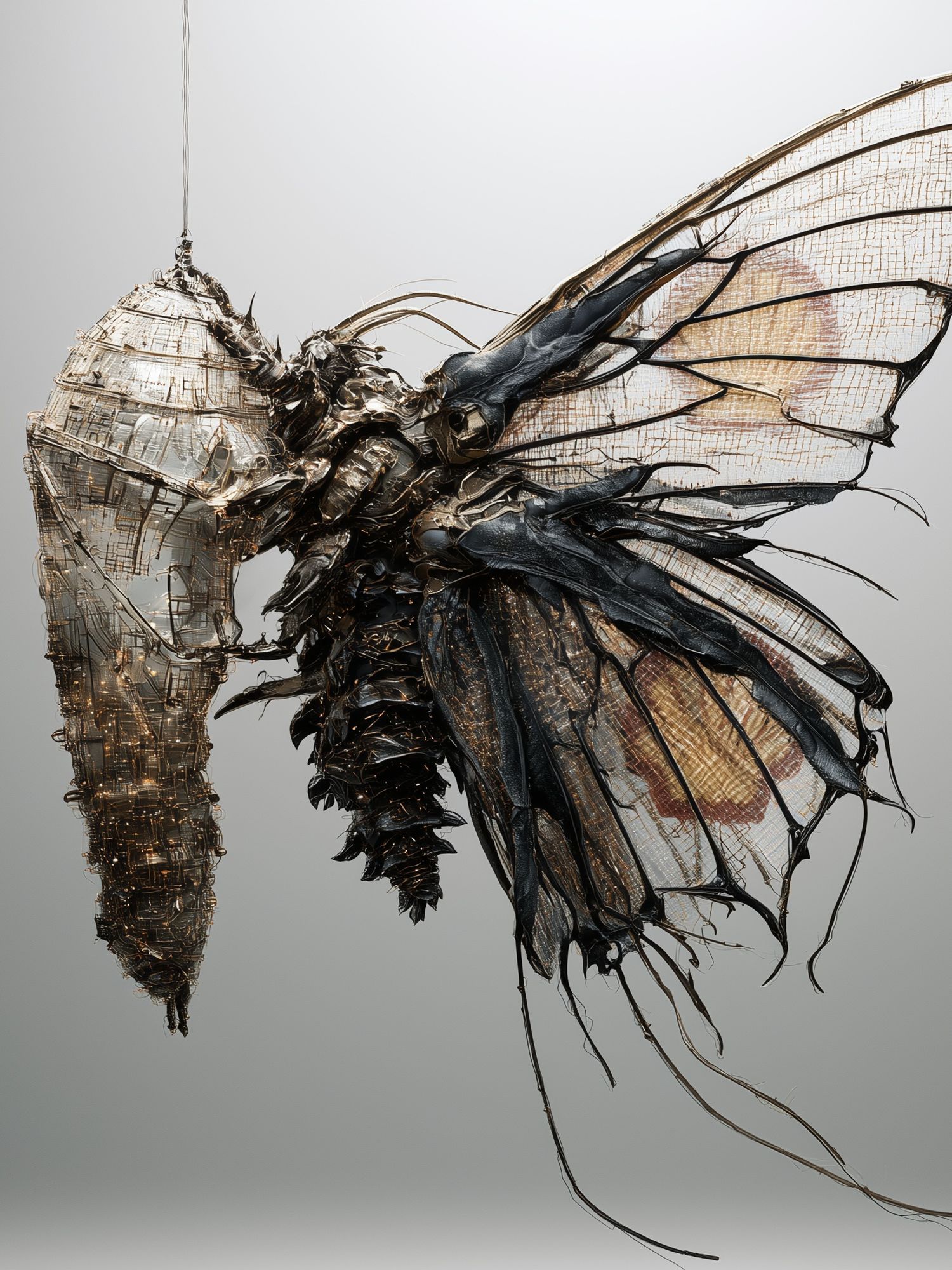 Mechanical Moth Abstract Print. poster detail