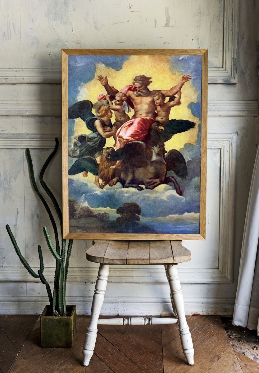 Raphael 's Ezekiel's Vision (1518) room preview