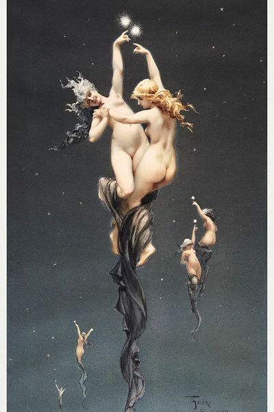 Twin Stars (1851–1896) Luis Falero.