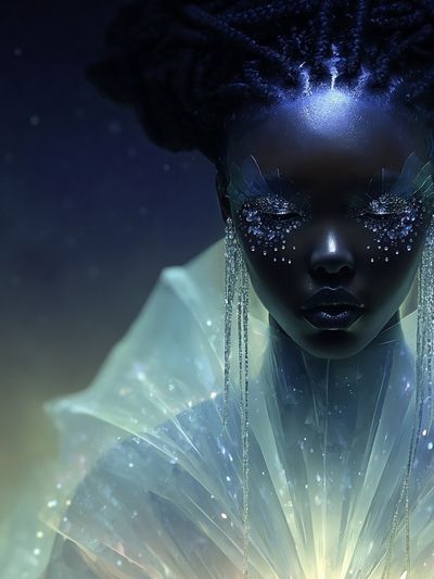 Celestial Portrait — Fine-Art Print. poster