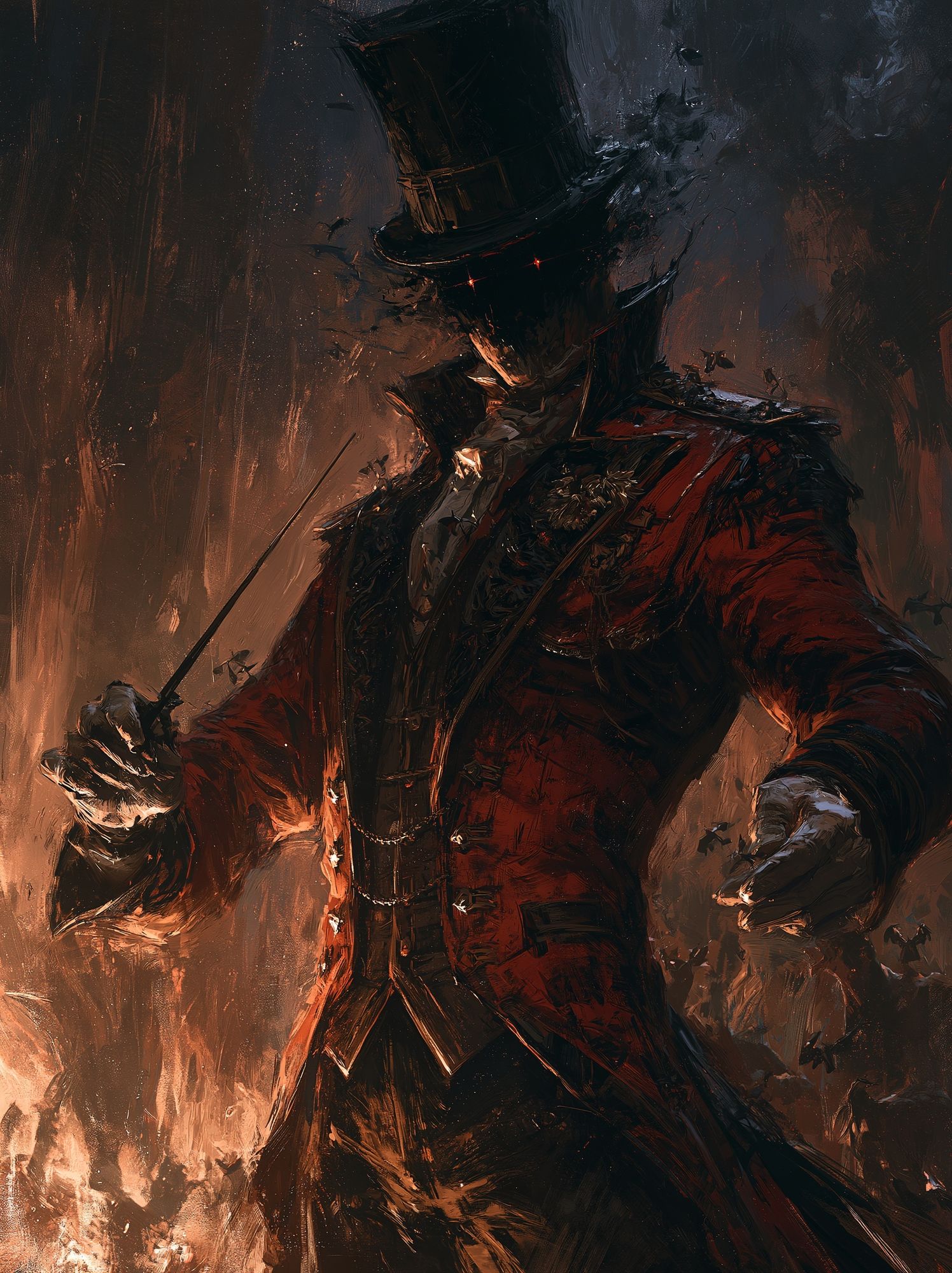 Dark Top Hat Conductor Poster. poster detail