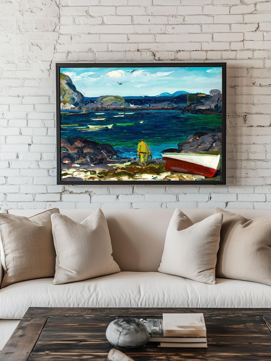 Harbor, Monhegan Coast, Maine (1913). room preview