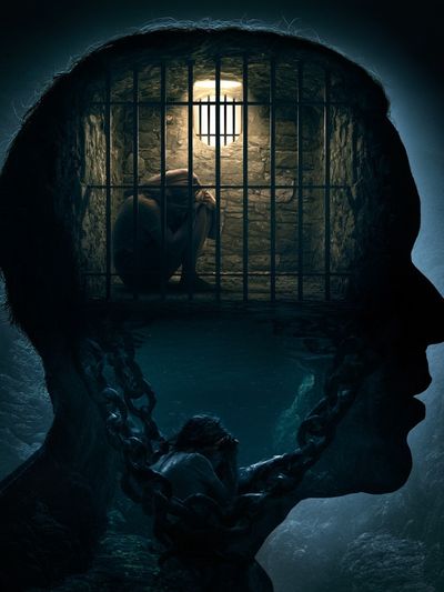 Inner Prison Surrealism Poster.
