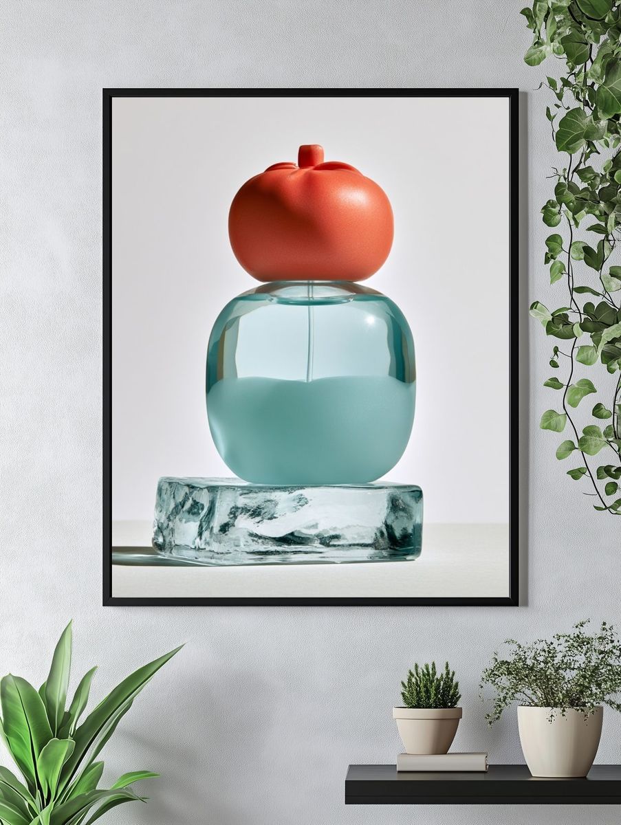 Glass Still Life — Contemporary Print. — room view 4