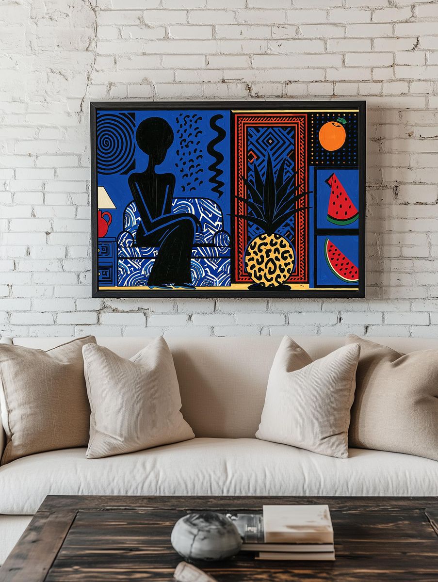 Bold Pop Art Interior Poster. room preview