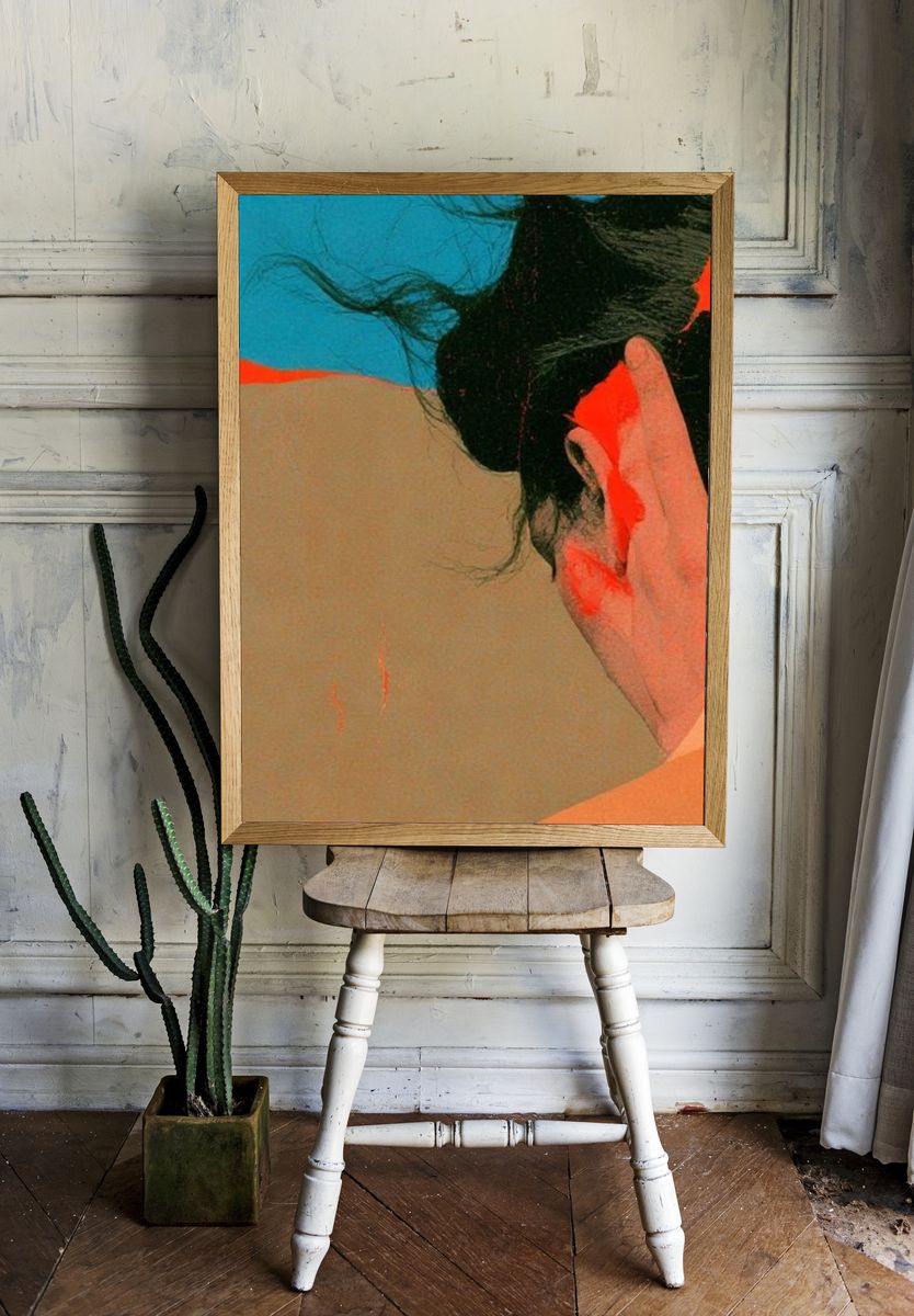 Abstract Figure Study Poster. — room view 1