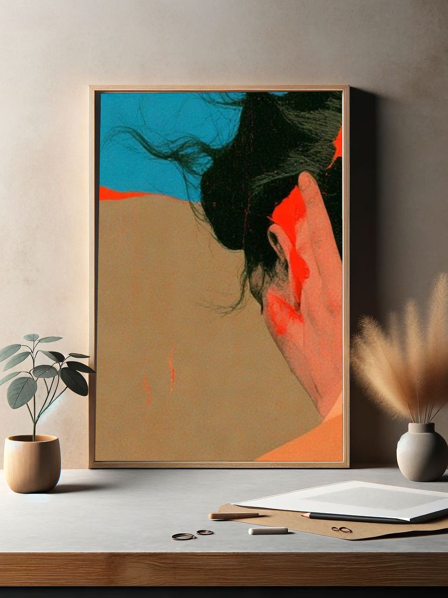 Abstract Figure Study Poster. — room view 2
