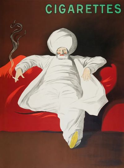 JOB Cigarettes (1912) print high. poster print