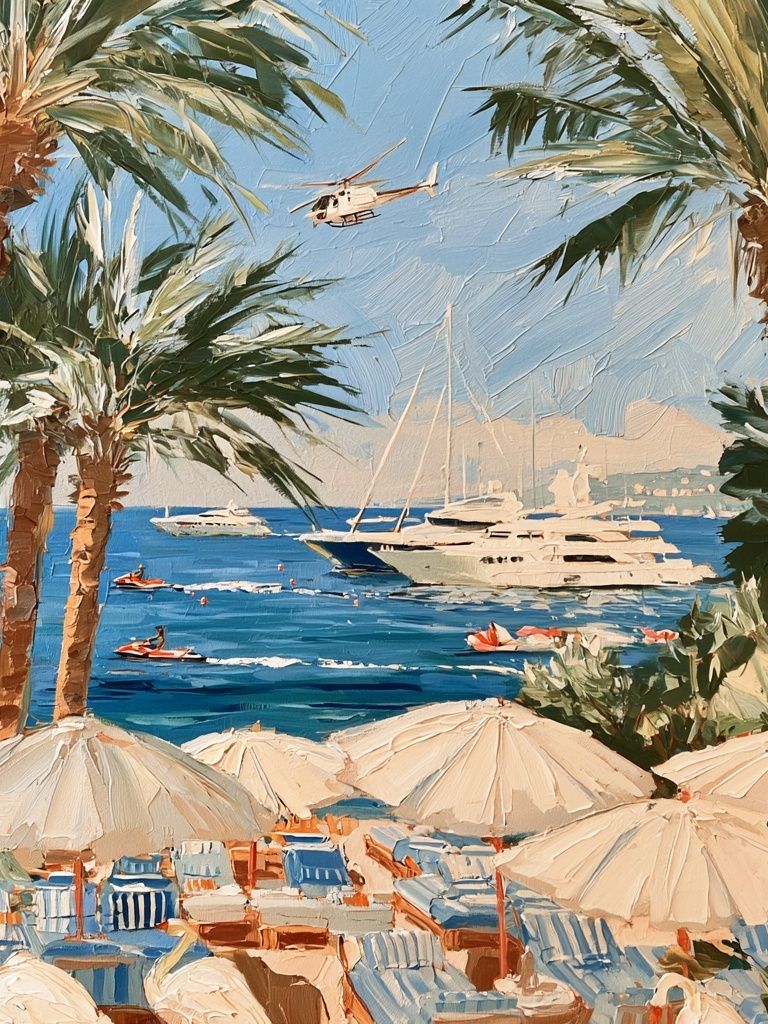 Palm Beach Harbor — Fine-Art Print. poster detail