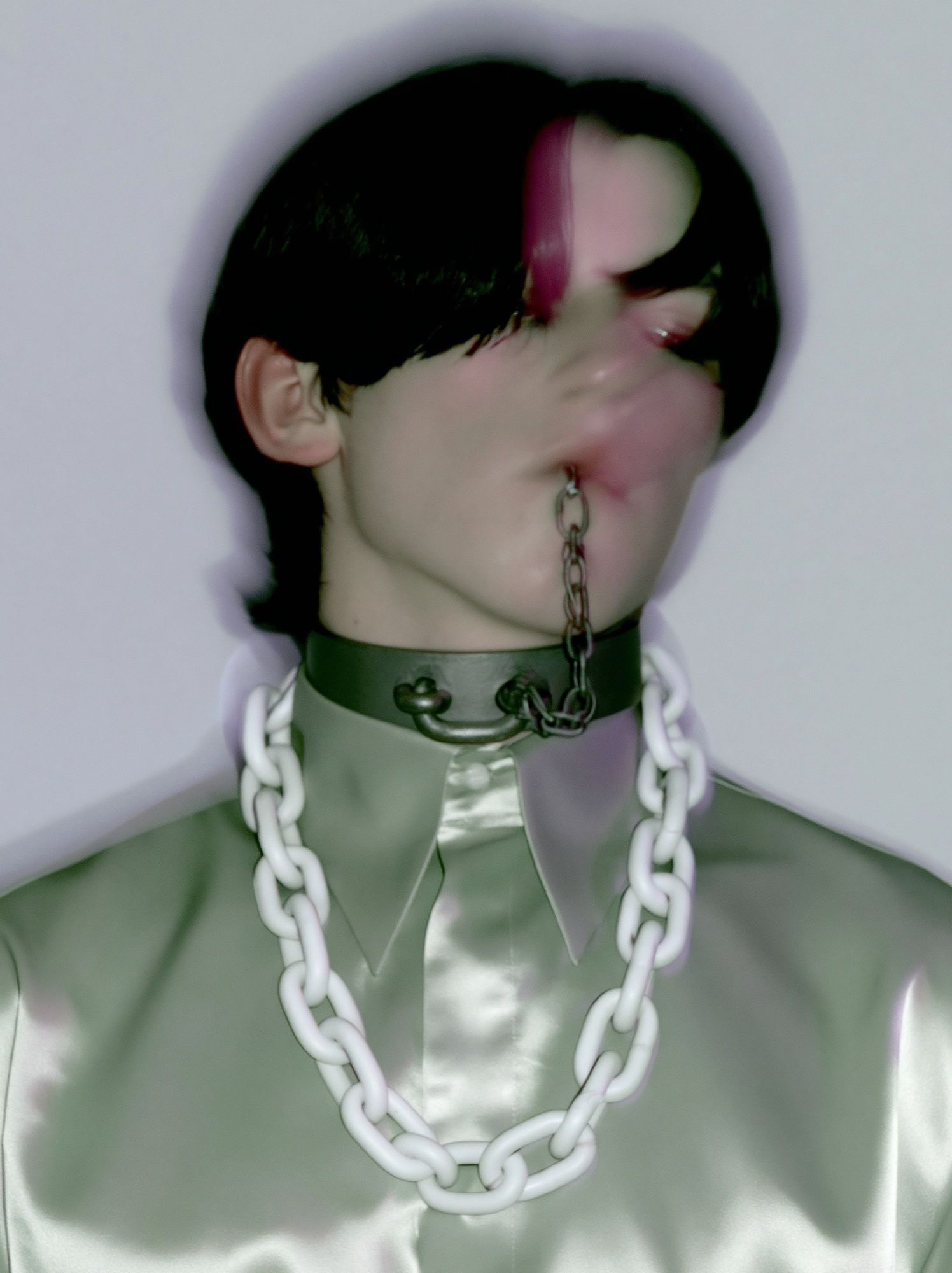 Surreal Chain Portrait Print. poster detail