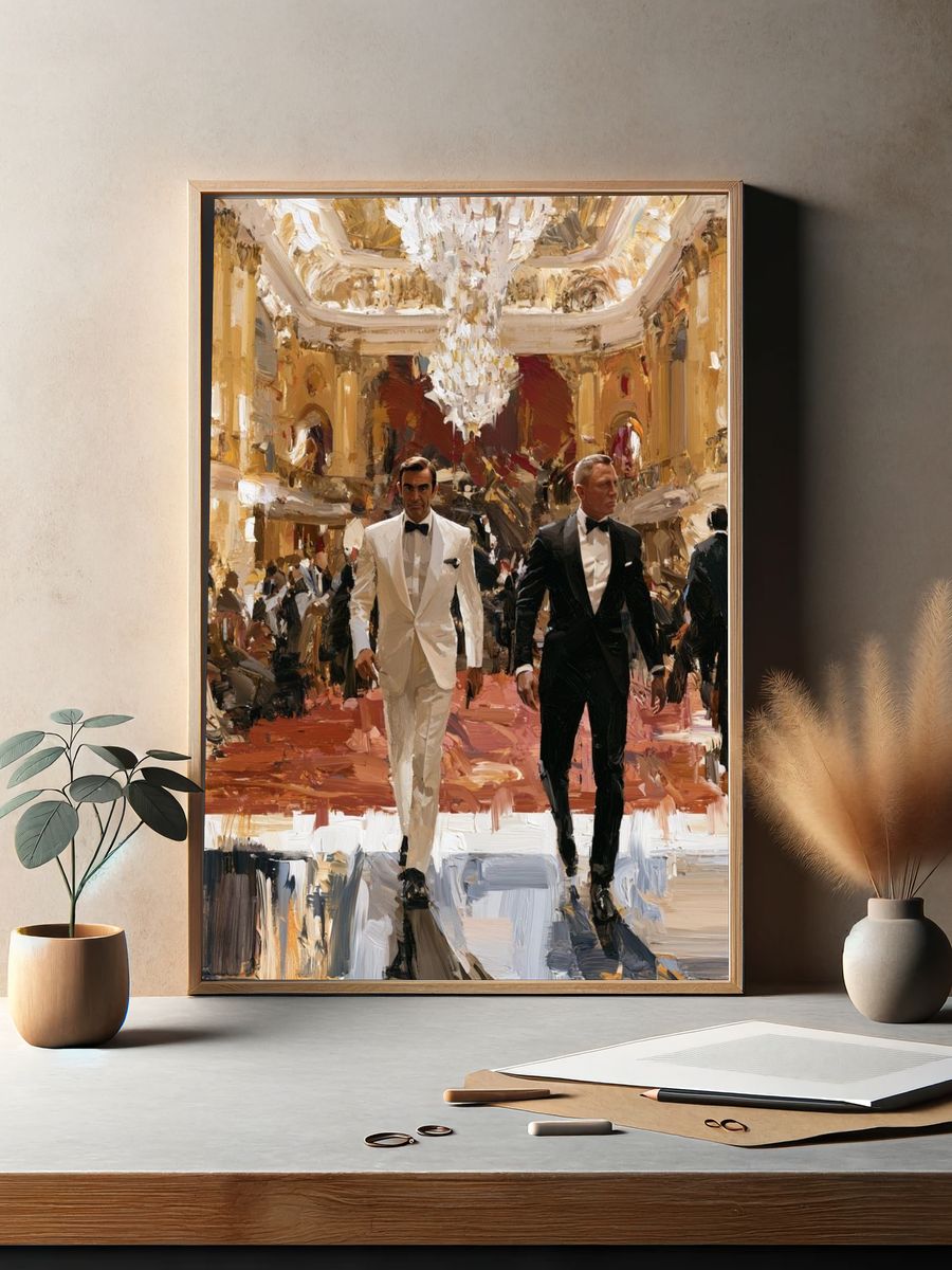 Casino Royale Ballroom Portrait Print. — room view 2