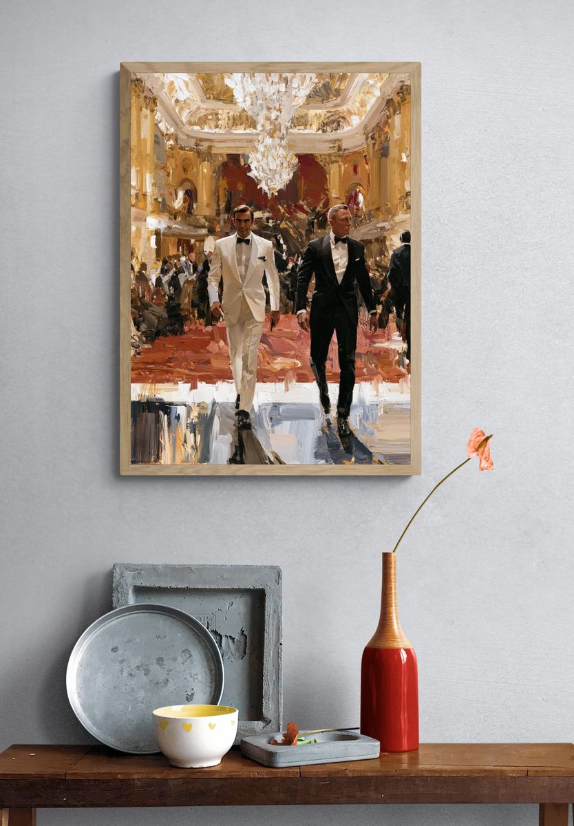 Casino Royale Ballroom Portrait Print. — room view 3