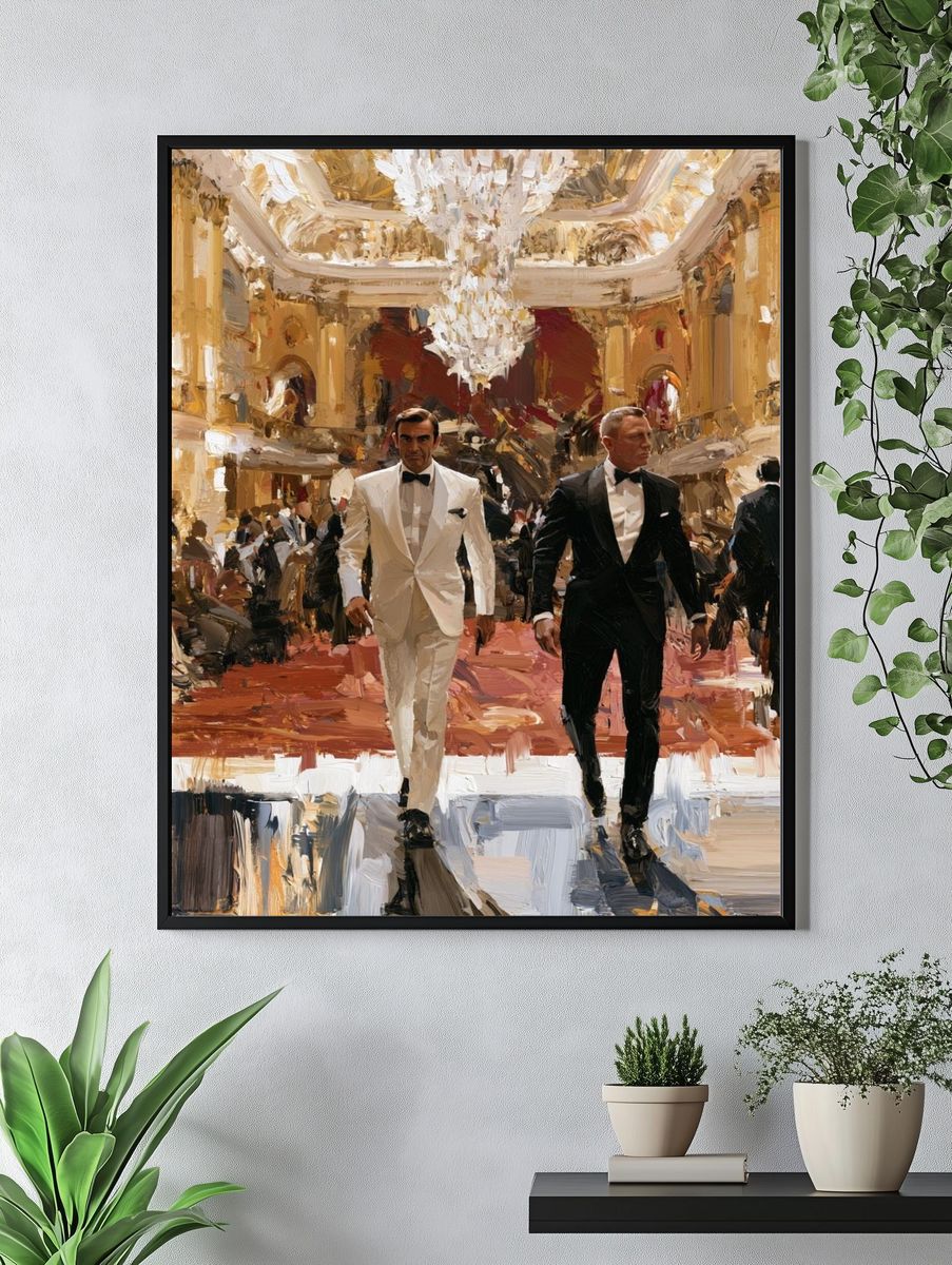 Casino Royale Ballroom Portrait Print. — room view 4