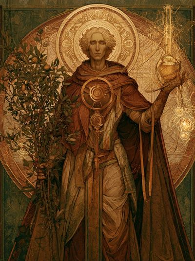 Mystic Guardian Fine-Art Poster.