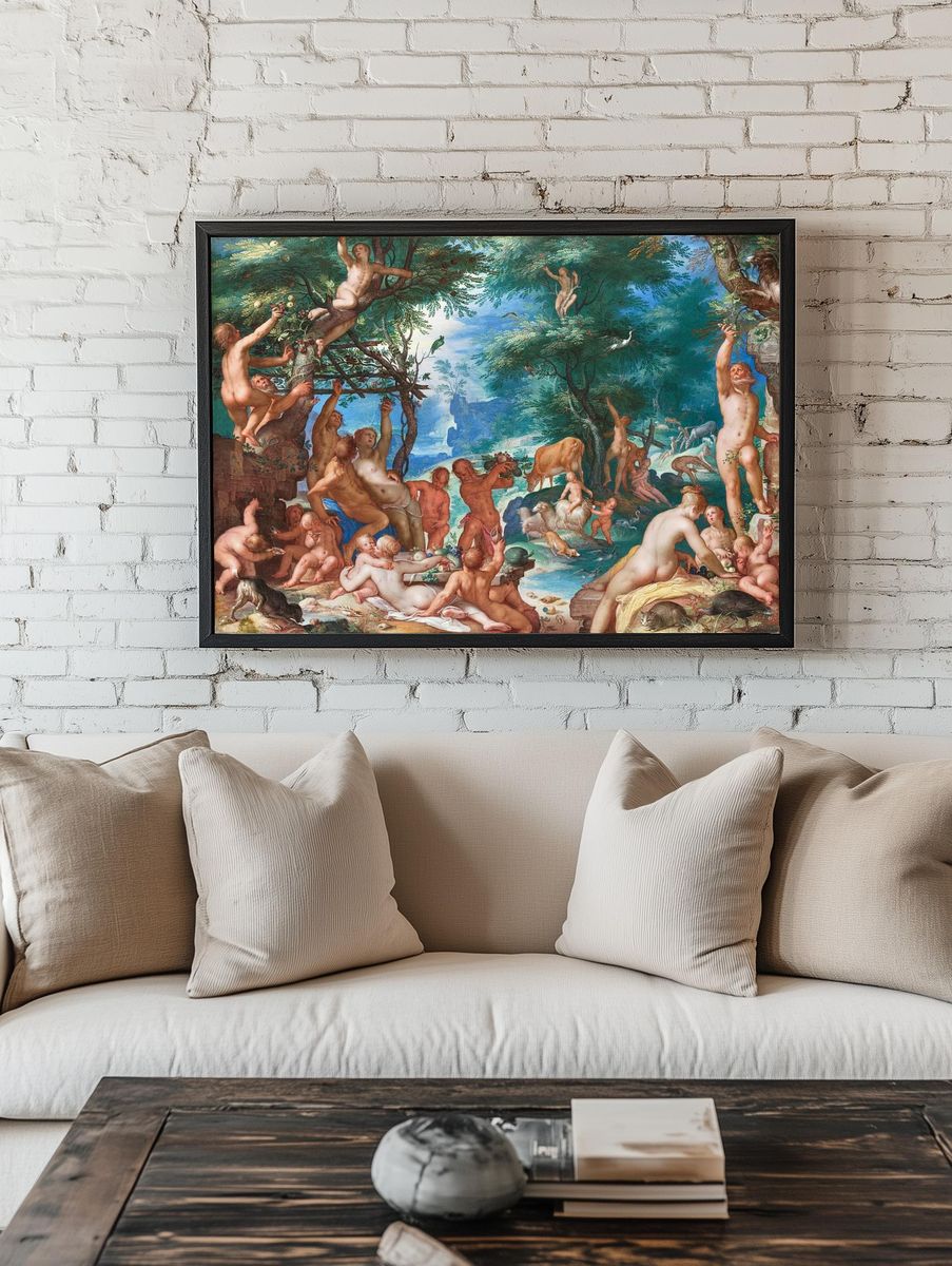 Golden Age (1605) Joachim Wtewael. — room view 1