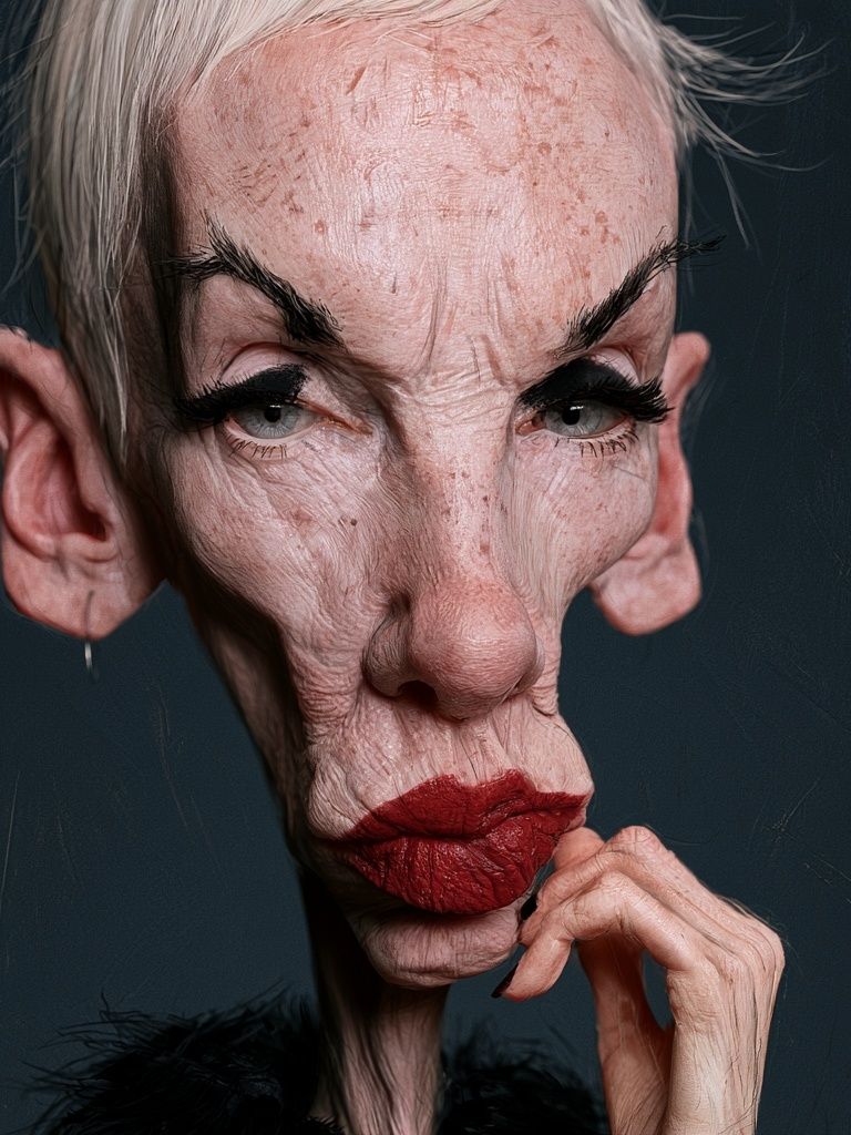 Surreal Portrait — Fine-Art Print. poster — fine-art art