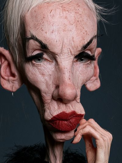 Surreal Portrait — Fine-Art Print. poster