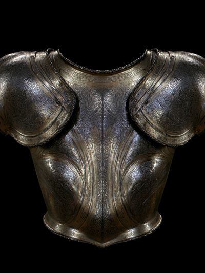 Ornate Medieval Armor Print. poster