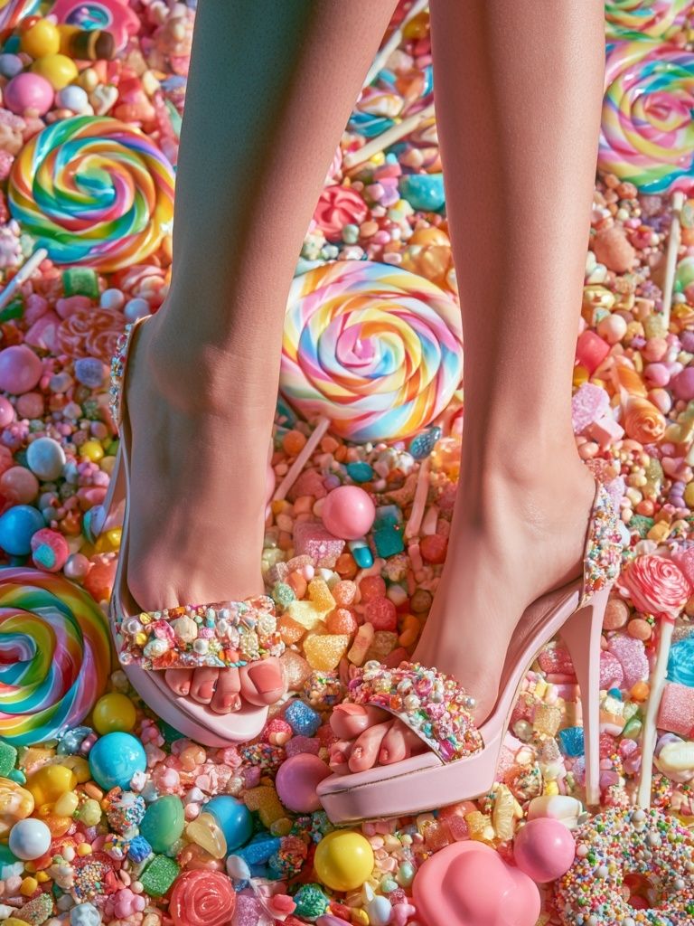 Candy Dream Fashion Poster. poster — fashion art