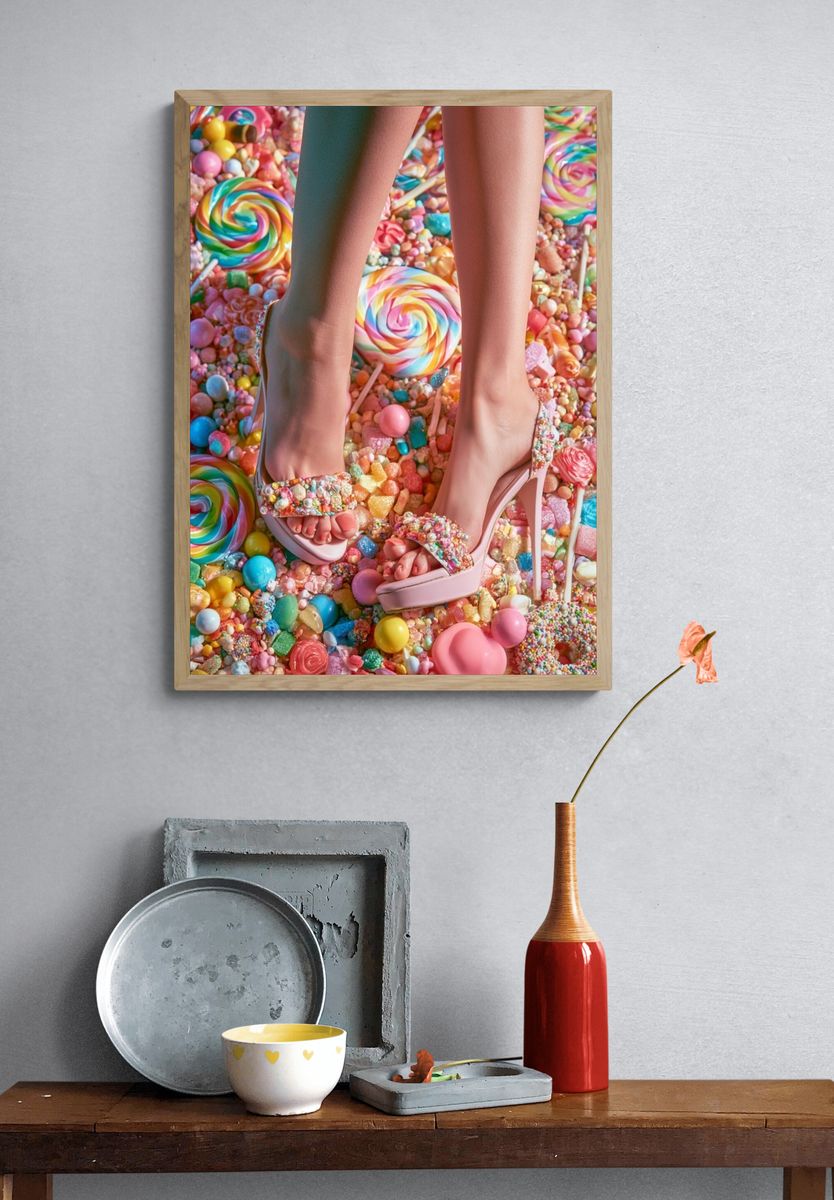 Candy Dream Fashion Poster. — room view 3