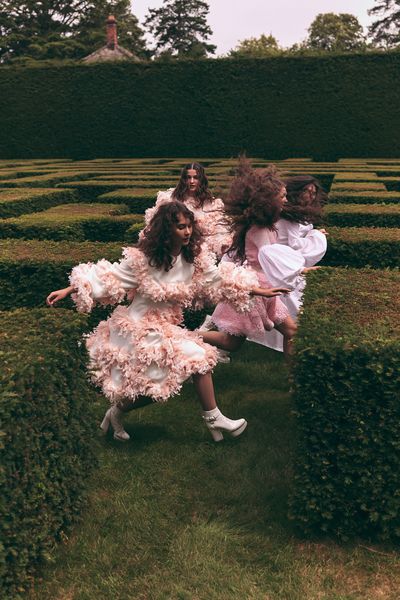 Fashion Garden Maze Photography Poster.