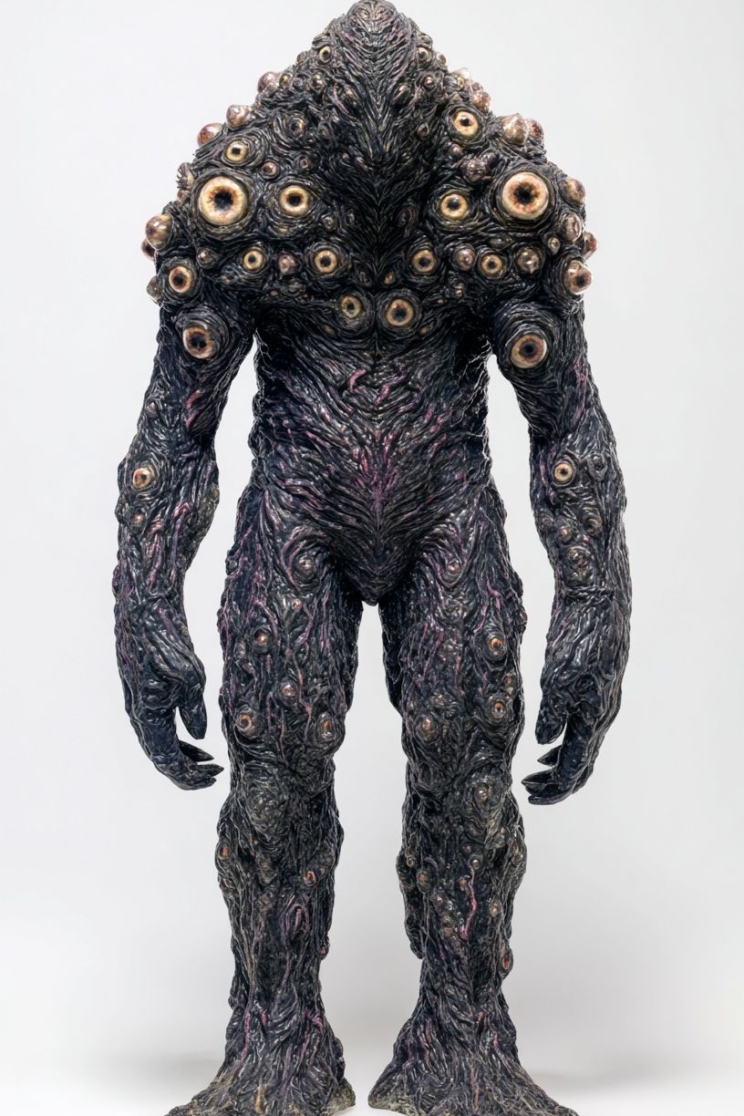 Eyeless Monster Surrealism Poster. poster — fine-art art