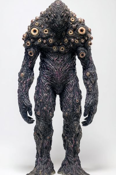 Eyeless Monster Surrealism Poster. poster print