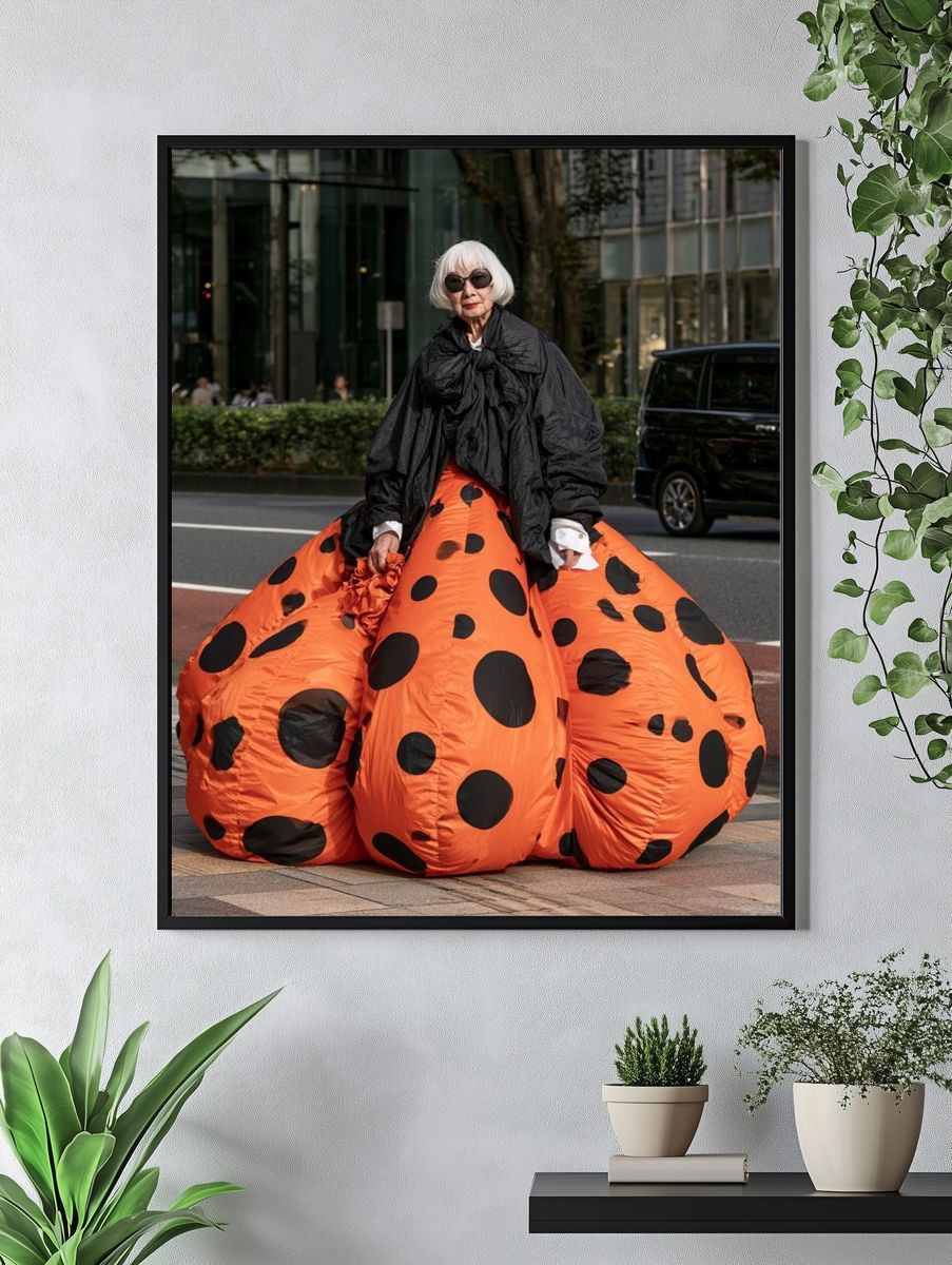 Avant-Garde Street Fashion Poster. — room view 4
