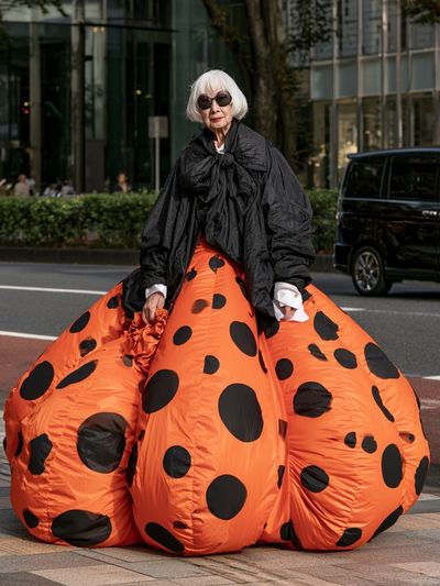Avant-Garde Street Fashion Poster. poster