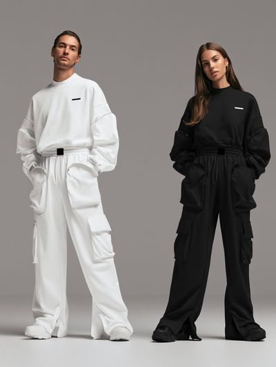 Minimalist Fashion Duo Photography Poster.