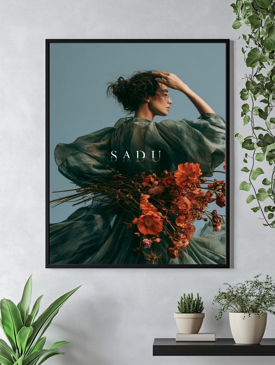 Sadu Fashion Photography Poster. — room view 4