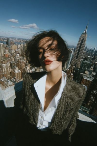 Cityscape Fashion Photography Poster. poster