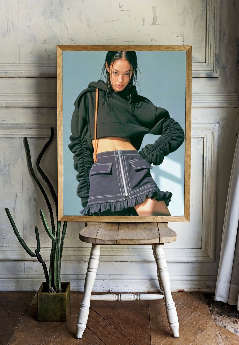 Fashion Portrait Poster. — room view 1