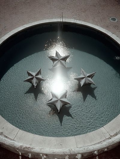 Star Fountain Surrealism Print. poster print