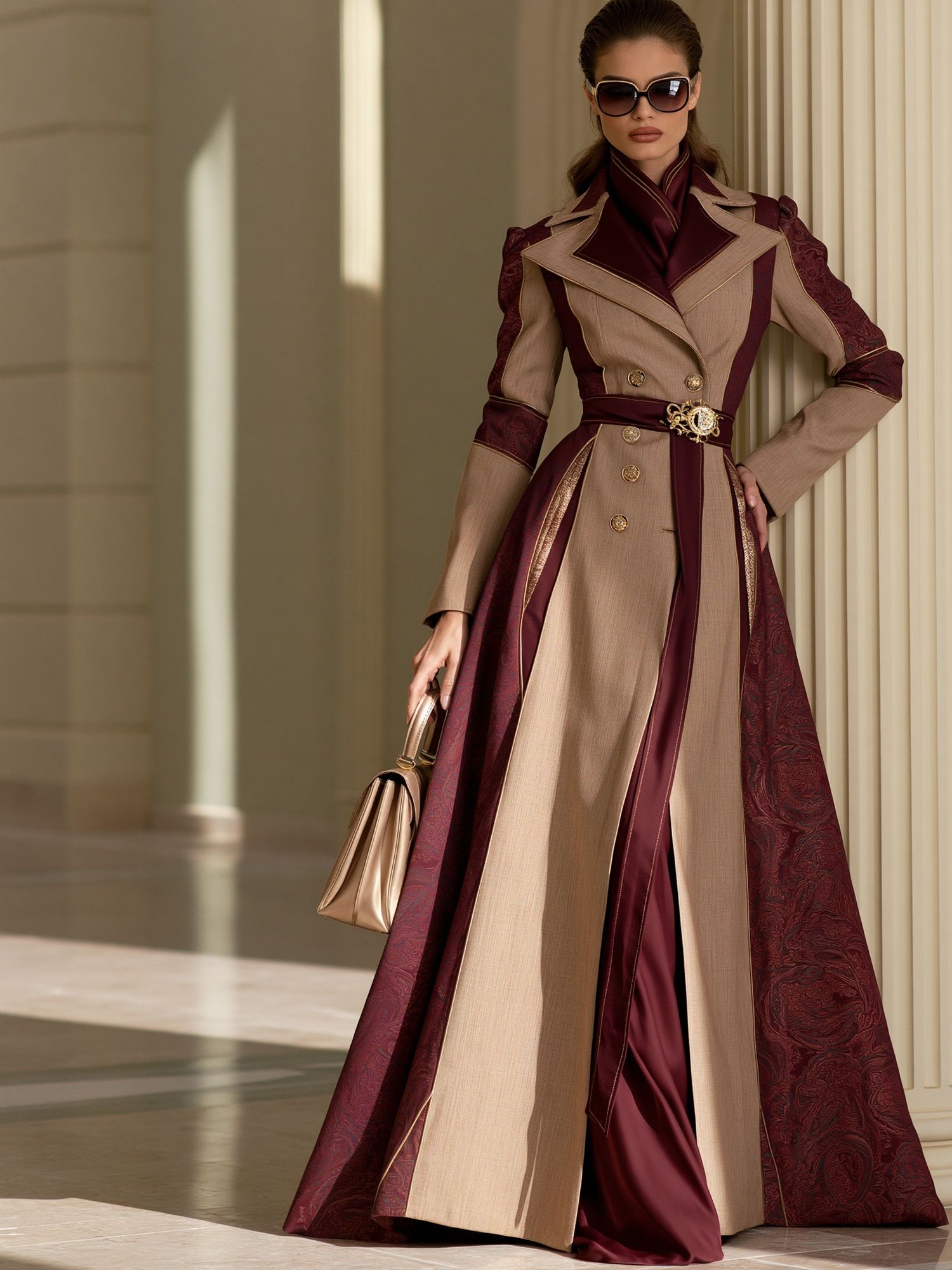 Luxury Fashion Portrait Poster. poster — photography art