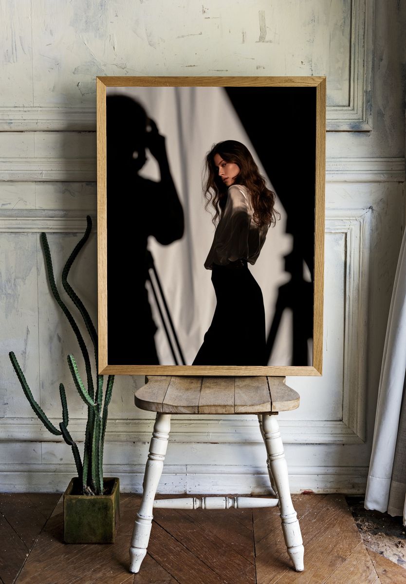 Fashion Portrait Photography Poster. — room view 1