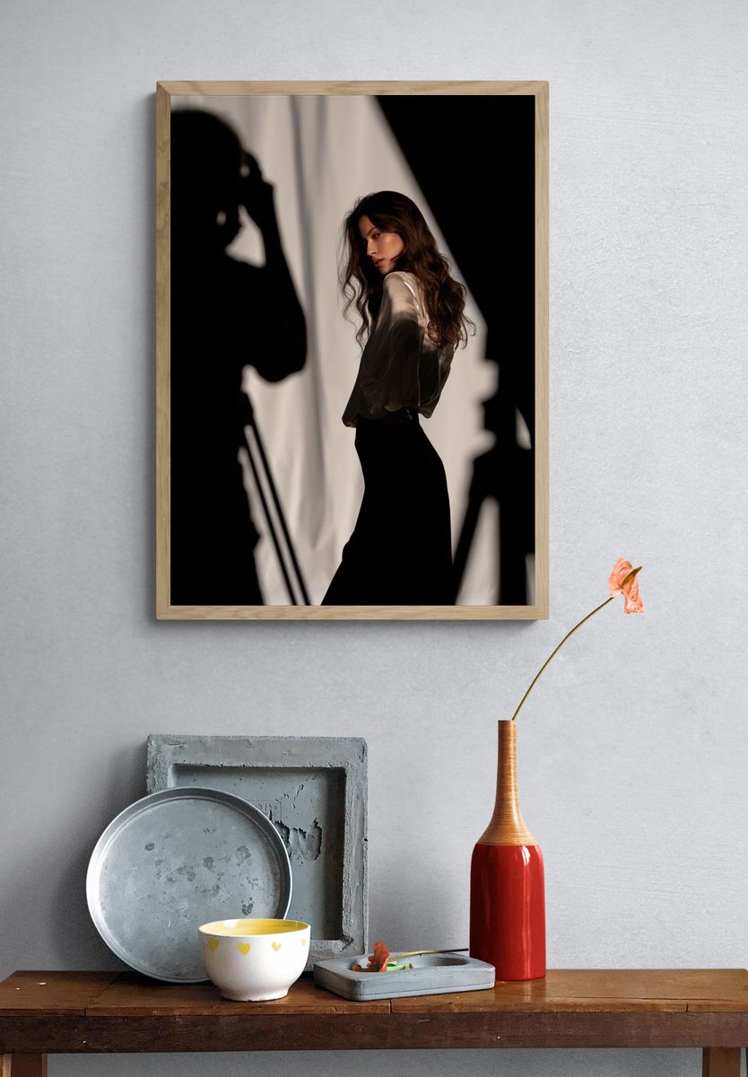 Fashion Portrait Photography Poster. — room view 3