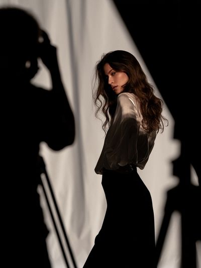 Fashion Portrait Photography Poster. poster