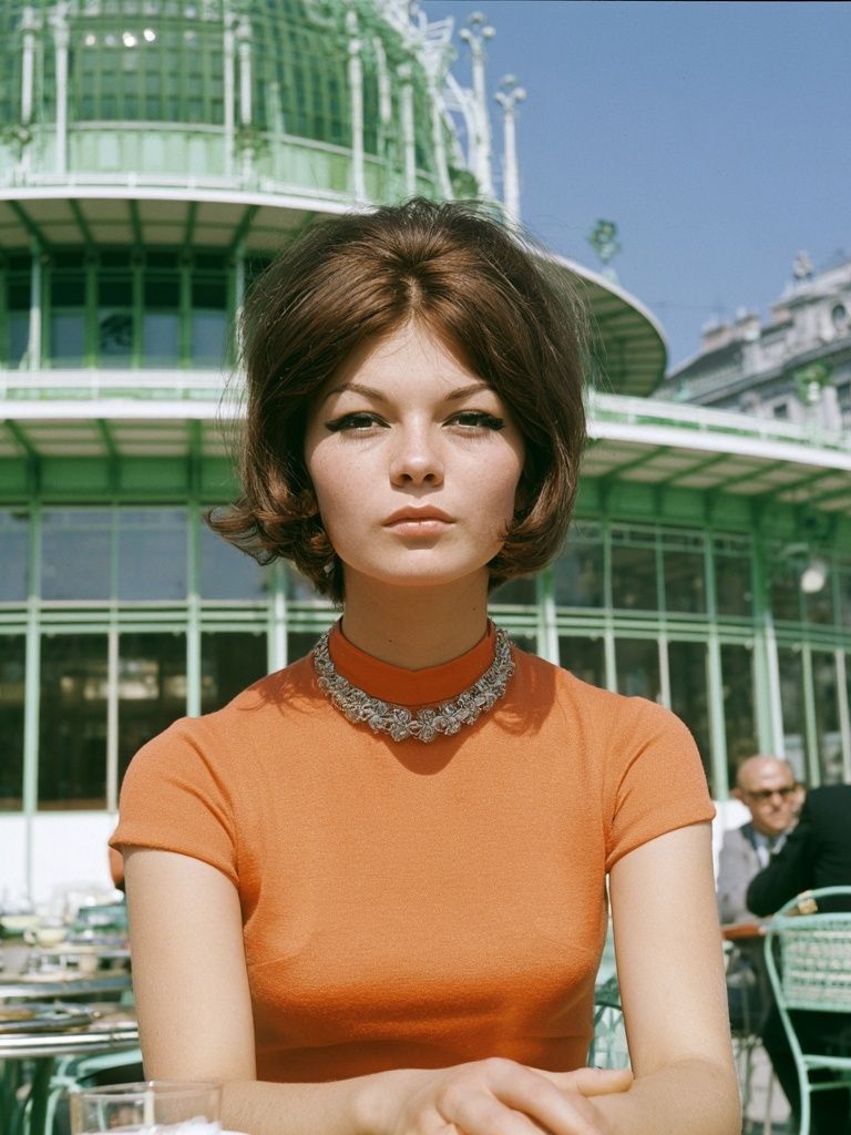 Retro Fashion Portrait Poster. poster — photography art