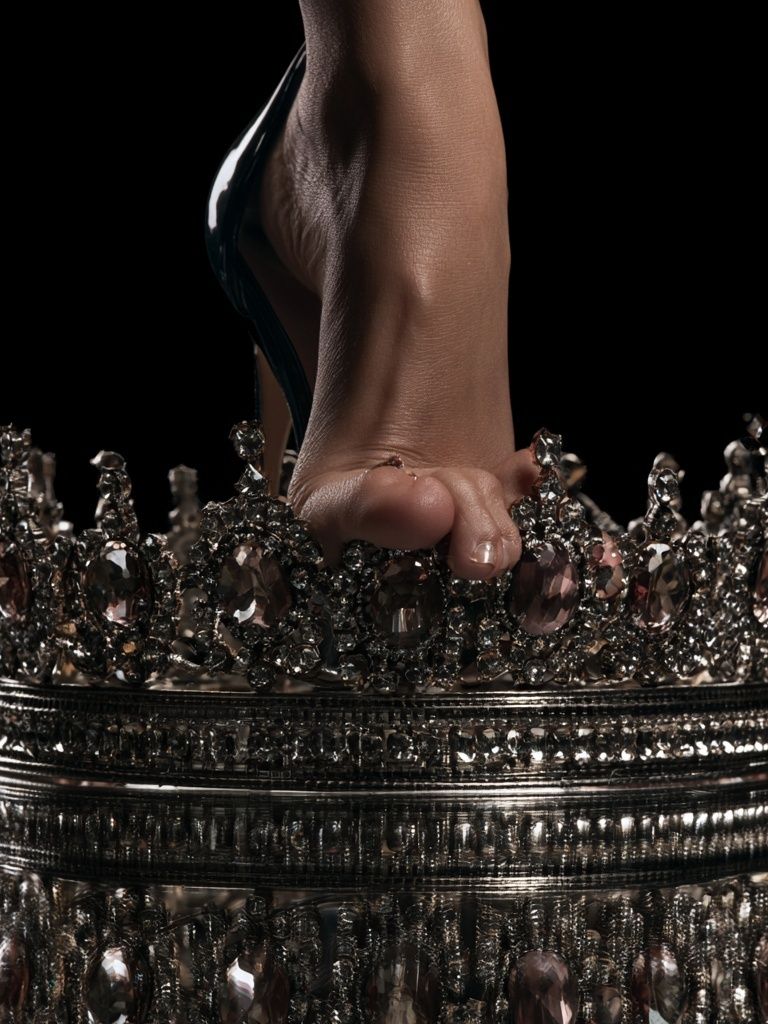 Crystal Crown Fashion Poster. poster detail