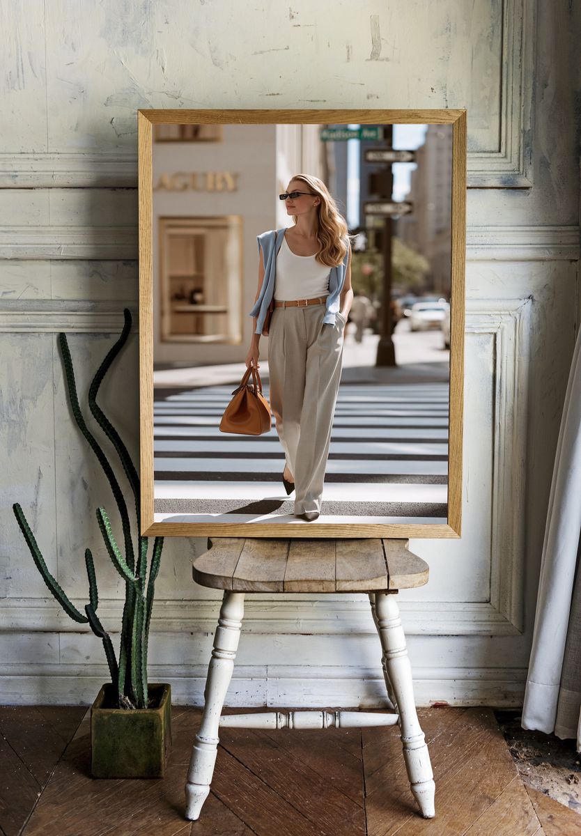 City Street Style Photography Poster. room preview