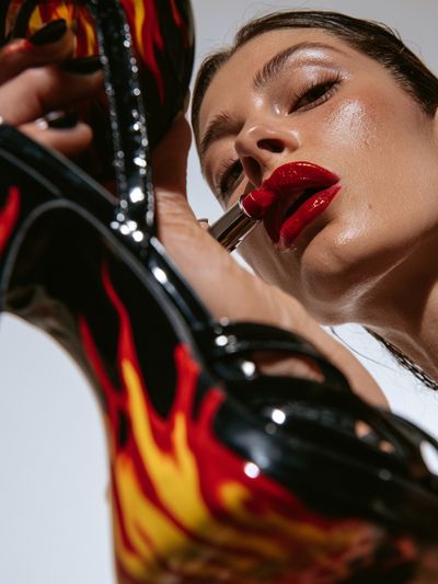 Bold Beauty Fashion Poster. poster